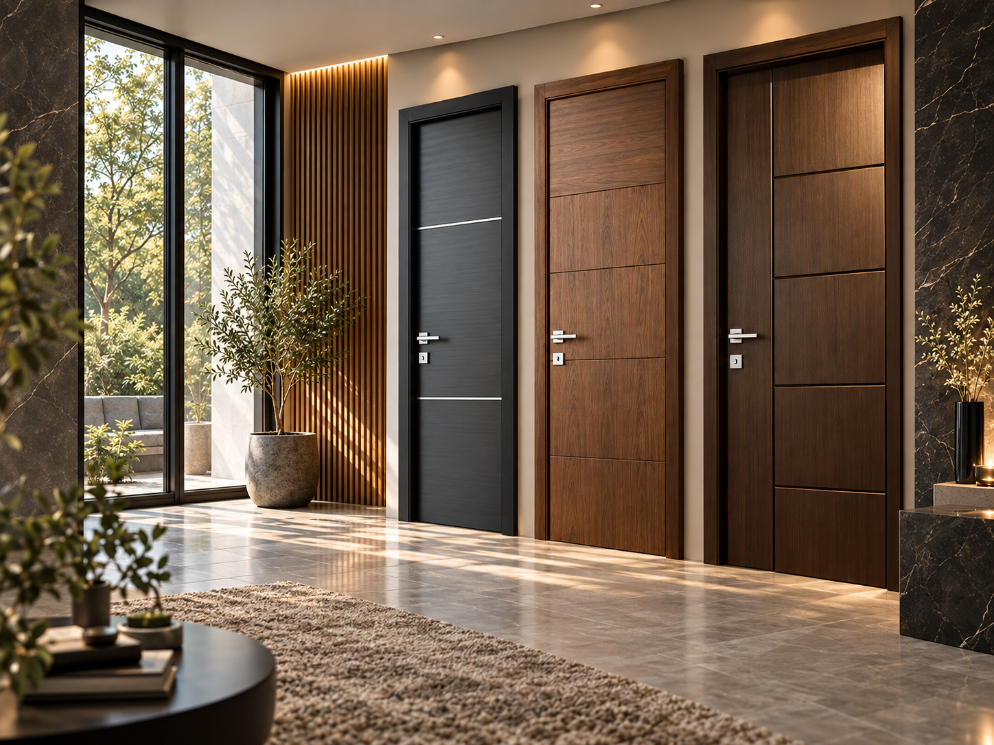 Premium door and window composition