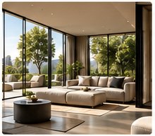 Space in interior design