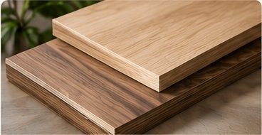 Wood and veneer materials
