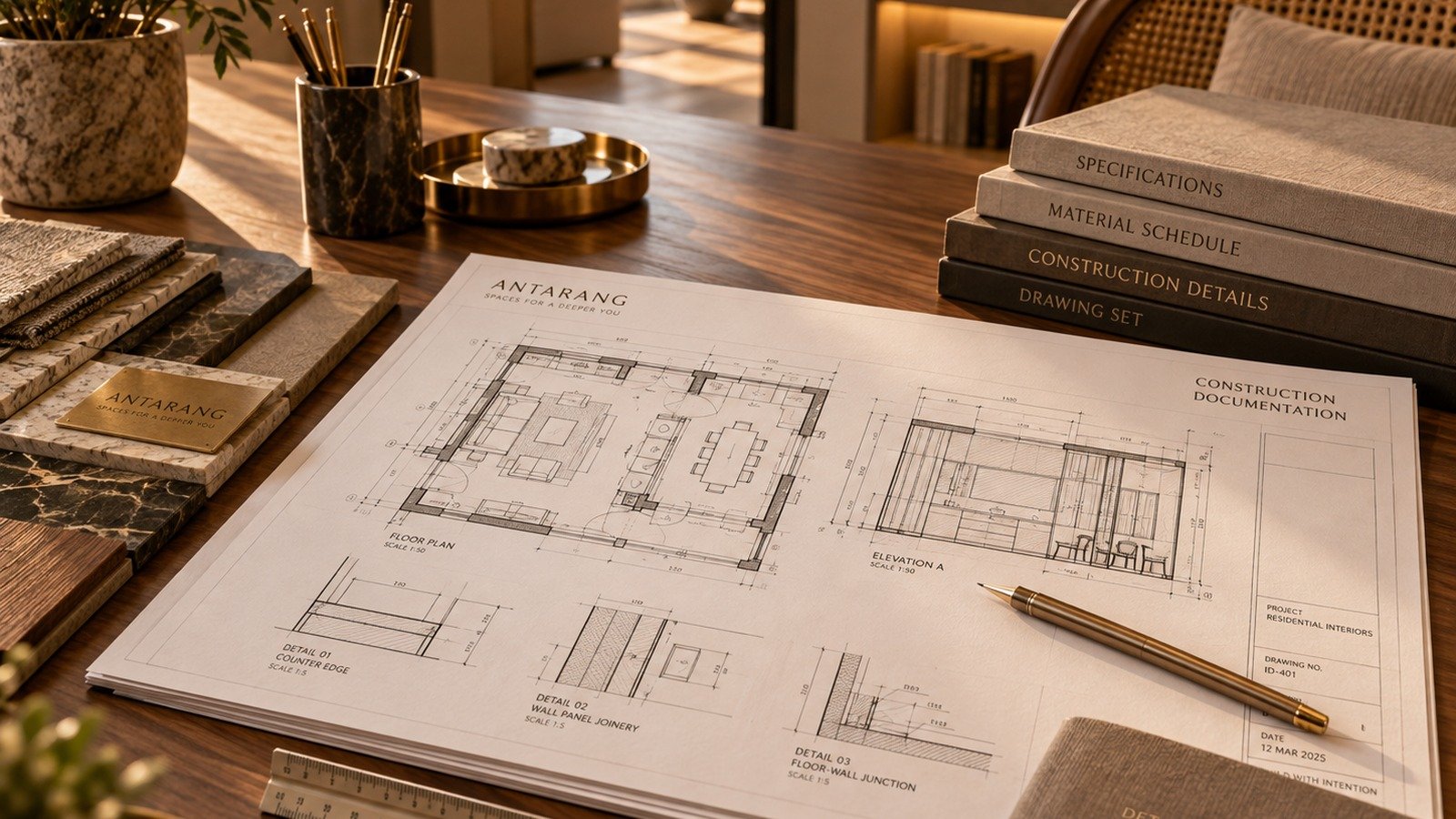Construction documentation drawings