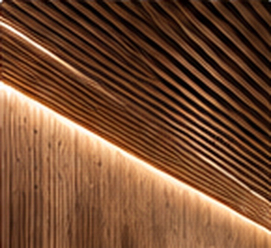Wooden ceiling