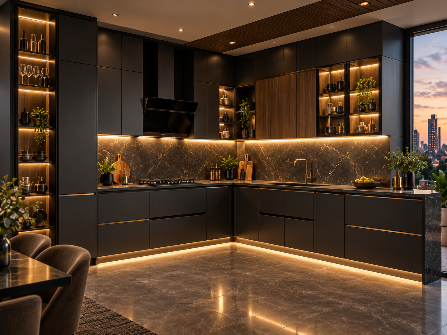 L-Shape Kitchen