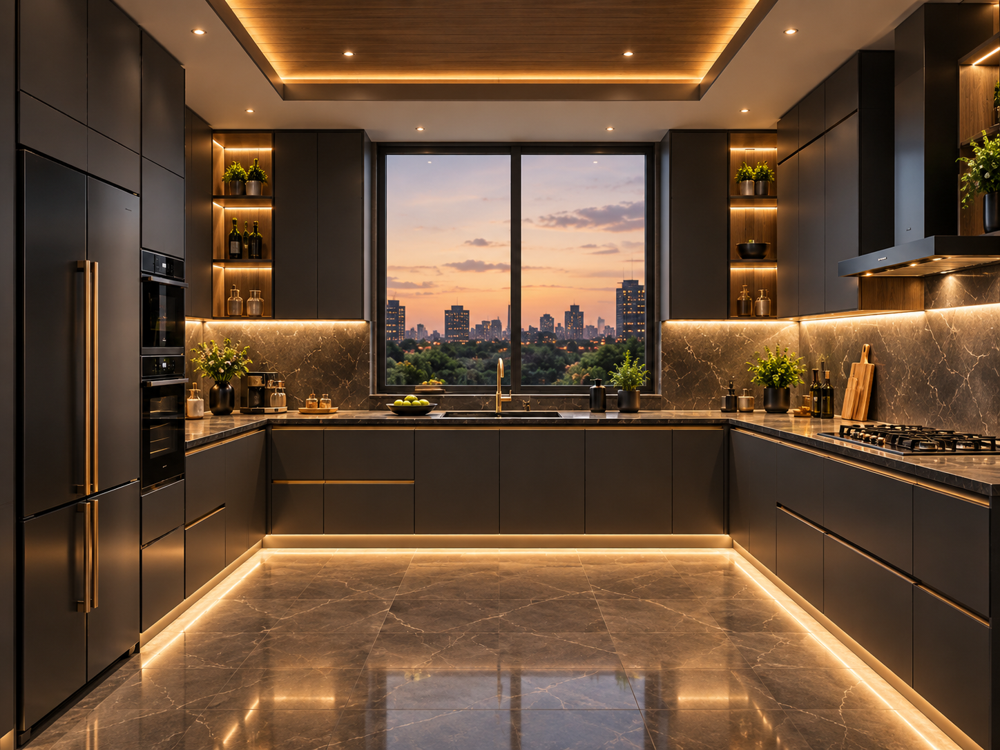 U-Shape Kitchen