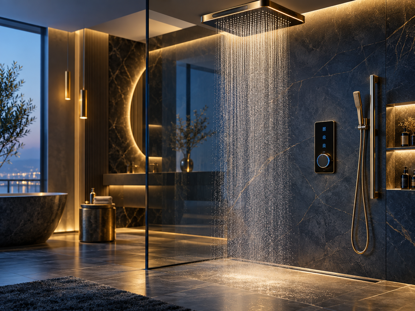 Smart shower