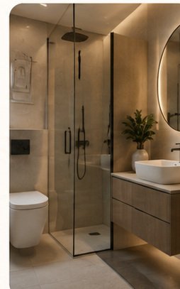 Three-quarter bathroom